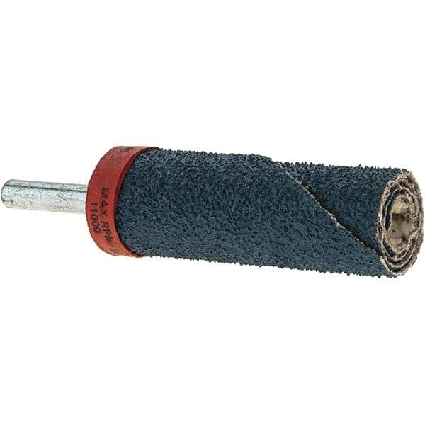 Standard Abrasives - Straight Cartridge Roll - Coarse Grade, Zirconia Alumina - Eagle Tool & Supply