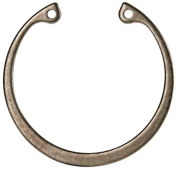 Rotor Clip - 0.062" Thick, Passivated Finish, Stainless Steel Snap Internal Retaining Ring - 0.068" Groove Width, 0.057" Groove Depth, 1.989" Groove Diam, Grade 15-7 Grade 632 - Eagle Tool & Supply