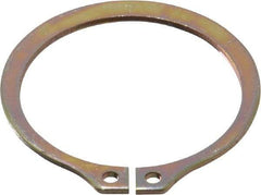 Rotor Clip - 32.79mm Groove Diam, 1-3/8" Shaft Diam, Cadmium-Plated Steel, Snap External Retaining Rings - 0.056" Groove Width, 0.042" Groove Depth, 0.05" Ring Thickness, Grade 1060-1090 - Eagle Tool & Supply