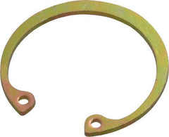 Rotor Clip - 0.042" Thick, Cadmium-Plated Finish, Steel Snap Internal Retaining Ring - 0.046" Groove Width, 0.033" Groove Depth, 1.066" Groove Diam, Grade 1060-1090 - Eagle Tool & Supply