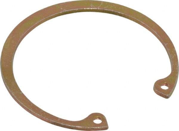 Rotor Clip - 0.062" Thick, Cadmium-Plated Finish, Steel Snap Internal Retaining Ring - 0.068" Groove Width, 0.057" Groove Depth, 1.989" Groove Diam, Grade 1060-1090 - Eagle Tool & Supply