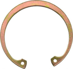 Rotor Clip - 0.062" Thick, Cadmium-Plated Finish, Steel Snap Internal Retaining Ring - 0.068" Groove Width, 0.054" Groove Depth, 1.858" Groove Diam, Grade 1060-1090 - Eagle Tool & Supply