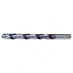#37 RHS / RHC HSS 118 Degree Radial Point CLE-MAX Jobber Drill - TiCN - Eagle Tool & Supply