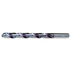 #38 RHS / RHC HSS 118 Degree Radial Point CLE-MAX Jobber Drill - TiCN - Eagle Tool & Supply