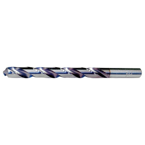 4.10mm RHS / RHC HSS 118 Degree Radial Point CLE-MAX Jobber Drill - TiCN - Exact Industrial Supply