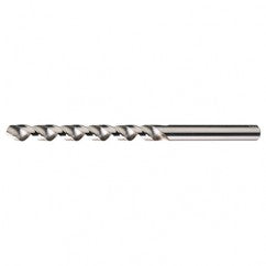 #42 RHS / RHC HSS 118 Degree Radial Point High Helix Taper Length Drill - Bright - Eagle Tool & Supply