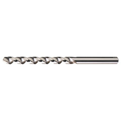 1/16 RHS / RHC HSS 118 Degree Radial Point High Helix Taper Length Drill - Bright - Exact Industrial Supply