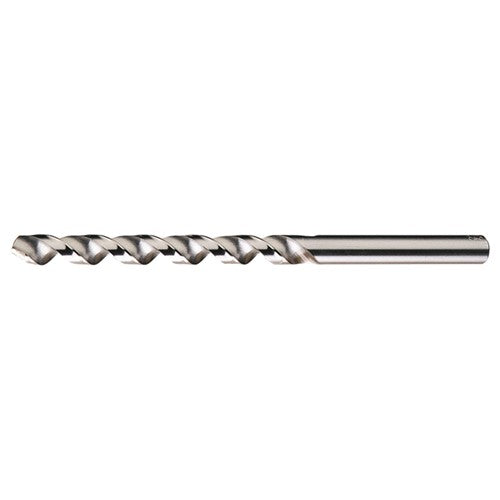 #30 RHS / RHC HSS 118 Degree Radial Point High Helix Taper Length Drill - Bright - Exact Industrial Supply