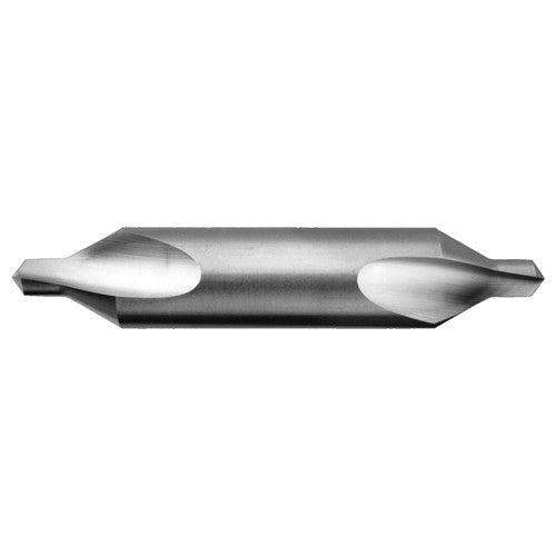 ‎#7 × 3-1/4″ OAL 60 Degree HSS Plain Center Drill Bright - Exact Industrial Supply