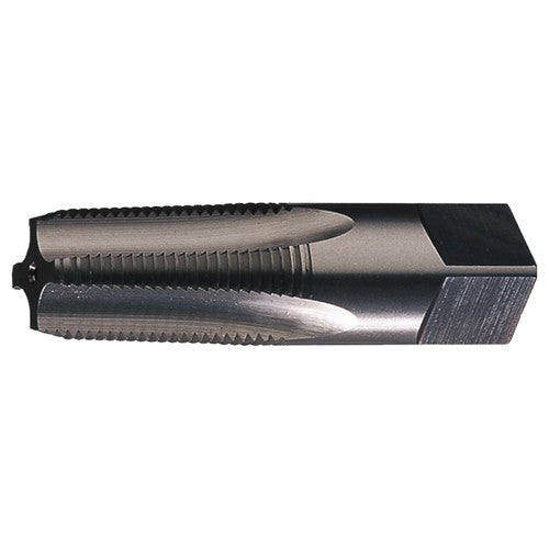 ‎1/4-18 NPT 4 Flute Taper Pipe HSS Medium Hook Taper Pipe Tap- Bright - Exact Industrial Supply