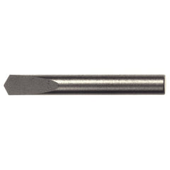 ‎1/32″ Dia. × 0.031″ Shank × 3/16″ Flute Length × 1-1/2″ OAL, 118°, Bright, 2xD Flute, Round Solid Carbide Drill - Exact Industrial Supply