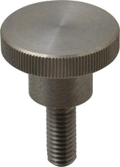 KIPP - 36mm Head, Knurled Knob - Threaded Stem, Stainless Steel - Eagle Tool & Supply