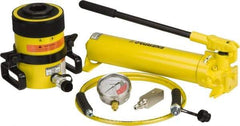 Enerpac - 60 Ton Capacity, Cylinder No. RCH-603, Manual Hydraulic Pump & Cylinder Set - Pump No. P-80 - Eagle Tool & Supply