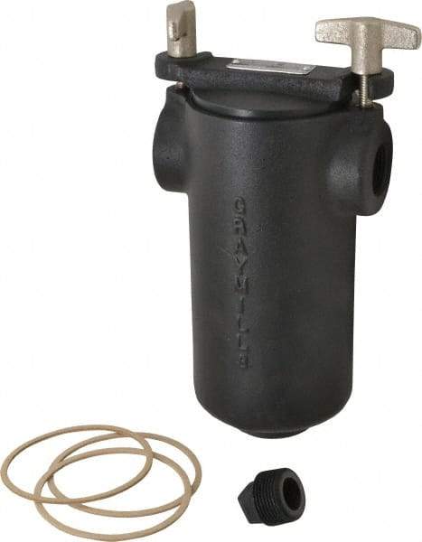 Graymills - 1 Outlet Size, Pump Filter - 11-3/4 Long, 100 Mesh - Eagle Tool & Supply