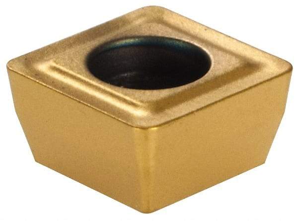 Komet - SOEX060306 01 Grade BK8425 Carbide Indexable Drill Insert - TiAlN/TiN Finish, Square, 1/4" Inscribed Circle - Eagle Tool & Supply