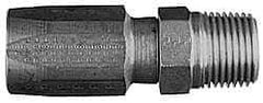 Parker - 1 - 11-1/2 Thread Hydraulic Hose Fitting - -16 Hose Size - Eagle Tool & Supply