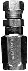 Parker - 7/8-14 Thread Hydraulic Hose Fitting - -10 Hose Size, 5/8" Hose Diam - Eagle Tool & Supply