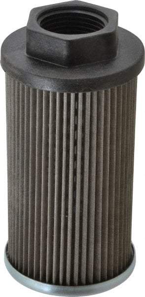 Parker - 50 LPM, 13 GPM, 2.67" Diam, Suction Strainer with Bypass - 1 Port NPT, 5.35" Long - Eagle Tool & Supply