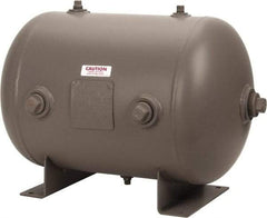 Made in USA - 19 Gallon, 200 Max psi Universal Horizontal Tank - 1-1/2" Inlet, 25" Tank Length x 16" Tank Diam - Eagle Tool & Supply