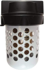 Coilhose Pneumatics - 1/4" Port Coalescing Filter - Polycarbonate Bowl, 0.1 Micron Rating, 5-5/8" High - Eagle Tool & Supply