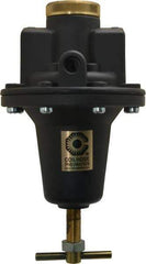 Coilhose Pneumatics - 3/4 NPT Port, 160 CFM, Cast Aluminum Heavy-Duty T-Handle Regulator - 0 to 200 psi Range, 250 Max psi Supply Pressure, 1/4" Gauge Port Thread, 5" Wide x 8-1/2" High - Eagle Tool & Supply