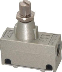 SMC PNEUMATICS - 1/8" Male NPT x 1/8" Female NPT Flow & Speed Control Valve - Inline Type - Eagle Tool & Supply