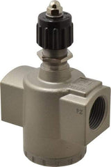 SMC PNEUMATICS - 3/4" Male NPT x 3/4" Female NPT Flow & Speed Control Valve - Inline Type - Eagle Tool & Supply