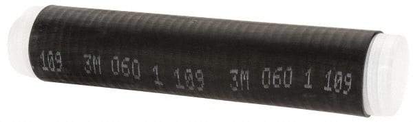 3M - 305mm Long, 2:1, EPDM Rubber Cold Shrink Electrical Tubing - Black - Eagle Tool & Supply