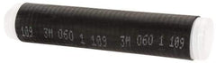 3M - 305mm Long, 2:1, EPDM Rubber Cold Shrink Electrical Tubing - Black - Eagle Tool & Supply