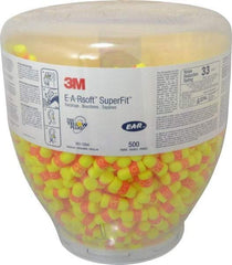 3M - One Touch Disposable Earplug Refill with 33 dB Earplugs - Yellow Earplugs, 500 Pairs - Eagle Tool & Supply