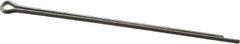 Value Collection - 1/16" Diam x 2" Long Extended Prong Cotter Pin - Grade 2, Zinc-Plated, Steel - Eagle Tool & Supply
