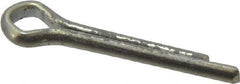 Value Collection - 1/8" Diam x 3/4" Long Extended Prong Cotter Pin - Grade 2, Zinc-Plated, Steel - Eagle Tool & Supply