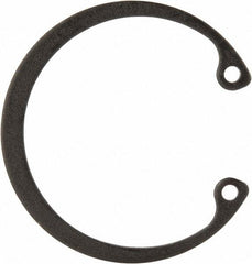 Value Collection - 1-5/16" Nominal, 0.05" Thick, Phosphate Finish, Spring Steel Snap Internal Retaining Ring - 0.056" Groove Width, 0.042" Groove Depth, 1.396" Groove Diam - Eagle Tool & Supply