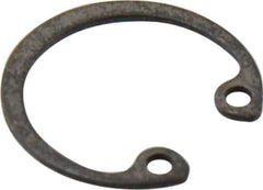 Value Collection - 5/16" Nominal, 0.015" Thick, Phosphate Finish, Spring Steel Snap Internal Retaining Ring - 0.02" Groove Width, 0.009" Groove Depth, 0.33" Groove Diam - Eagle Tool & Supply