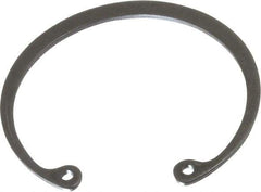 Value Collection - 2" Nominal, 0.062" Thick, Phosphate Finish, Spring Steel Snap Internal Retaining Ring - 0.068" Groove Width, 0.061" Groove Depth, 2.122" Groove Diam - Eagle Tool & Supply