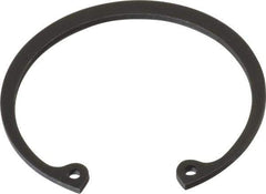 Value Collection - 2-1/8" Nominal, 0.078" Thick, Phosphate Finish, Spring Steel Snap Internal Retaining Ring - 0.086" Groove Width, 0.063" Groove Depth, 2.251" Groove Diam - Eagle Tool & Supply