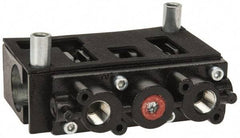 ARO/Ingersoll-Rand - 1/4", 2-Position Alpha Stacking Solenoid Valve - 1.9 CV Rate, 2-7/16" High x 3-1/4" Long - Eagle Tool & Supply