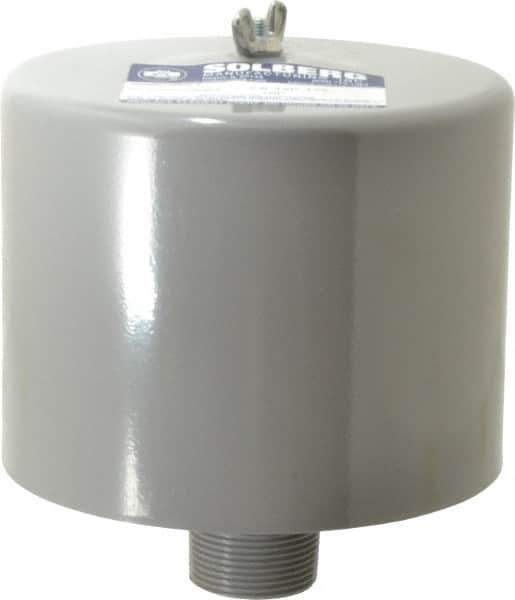 Made in USA - 1-1/4" Port, 6" High x 6" Wide, FRL Filter - 60 SCFM, 220°F Max - Eagle Tool & Supply
