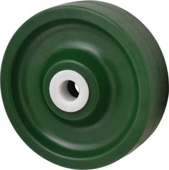 Albion - 6 Inch Diameter x 2 Inch Wide, Polyurethane Caster Wheel - 1,000 Lb. Capacity, 2-3/16 Inch Hub Length, 3/4 Inch Axle Diameter, Delrin Bearing - Eagle Tool & Supply