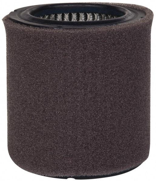Made in USA - Replacement Filter Element - 4-3/4" High x 4-3/8" Wide, For Use with Air Intake Filters - Eagle Tool & Supply