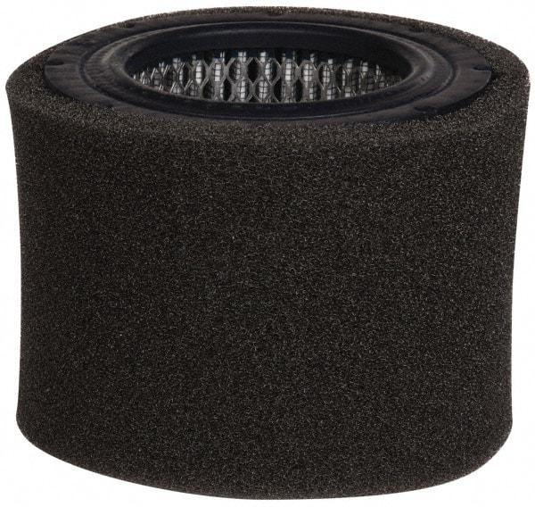 Made in USA - Replacement Filter Element - 4-3/4" High x 5-3/4" Wide, For Use with Air Intake Filters - Eagle Tool & Supply
