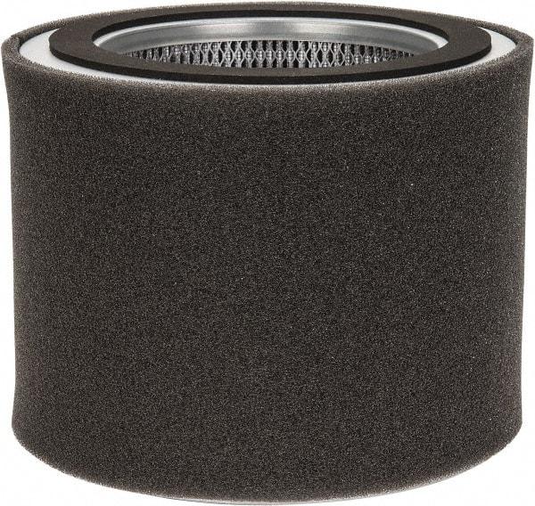 Made in USA - Replacement Filter Element - 9-5/8" High x 11-3/4" Wide, For Use with Air Intake Filters - Eagle Tool & Supply