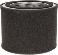 Made in USA - Replacement Filter Element - 9-5/8" High x 11-3/4" Wide, For Use with Air Intake Filters - Eagle Tool & Supply