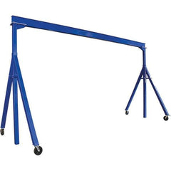 Vestil - 6,000 Lb Load Capacity, Steel Gantry Crane - Eagle Tool & Supply