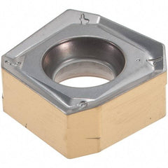 Iscar - S845 SNHU1305 MM Grade IC330 Carbide Milling Insert - TiCN/TiN Finish, 0.244" Thick, 13mm Inscribed Circle, 0.8mm Corner Radius - Eagle Tool & Supply
