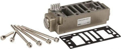 SMC PNEUMATICS - 5.7 CV Flow Rate Pilot Operated Solenoid Valve - 3/4" Inlet, Interface Speed Control Manifold Option - Eagle Tool & Supply