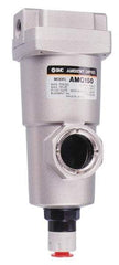 SMC PNEUMATICS - 2" NPT Pipe, 424 CFM Refrigerated Air Dryer - 75 kw, 16-3/4" Long, Open Auto Drain - Eagle Tool & Supply