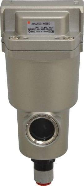 SMC PNEUMATICS - 3/8" NPT Pipe, 26 CFM Refrigerated Air Dryer - 5.5 kw, 6-7/8" Long, Closed Auto Drain - Eagle Tool & Supply