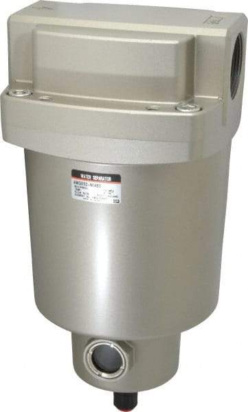 SMC PNEUMATICS - 1-1/2" NPT Pipe, 212 CFM Refrigerated Air Dryer - 37 kw, 12-11/32" Long, Open Auto Drain - Eagle Tool & Supply