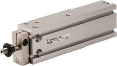 SMC PNEUMATICS - 16mm Bore x 20mm Stroke Vacuum Cylinder - 85 psi, 125.5mm OAL - Eagle Tool & Supply